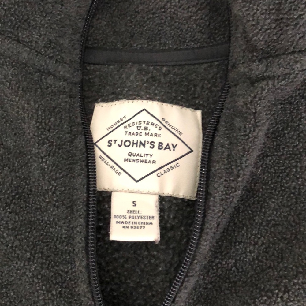 Grey half zip jacket - Picture 2 of 3